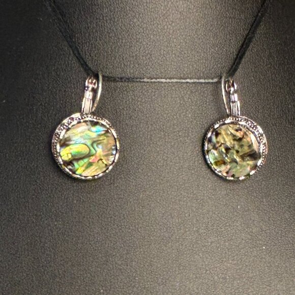 ๐ Sale! ๐ NEW Leverback abalone earrings - Picture 3 of 3